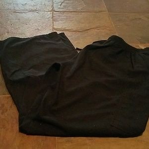 Black Scrub Pants